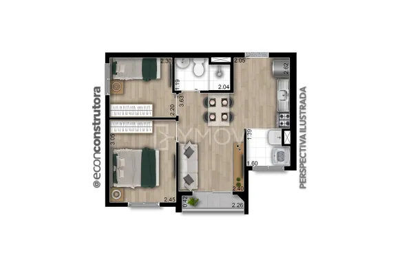 Apartamento à venda com 2 quartos no Chácara Califórnia, São Paulo — foto 8