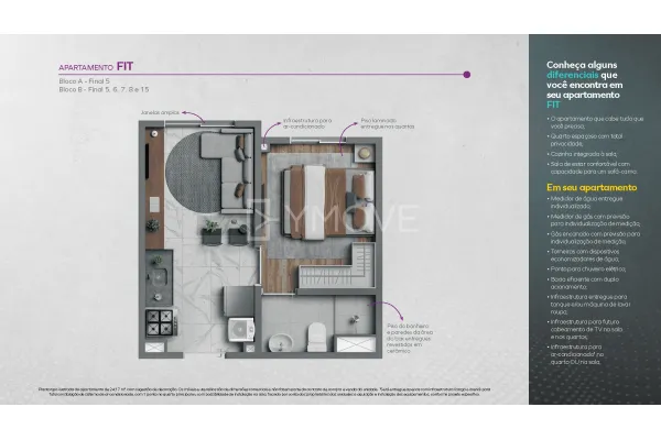 Apartamento à venda com 1 quarto no Mooca, São Paulo — foto 9