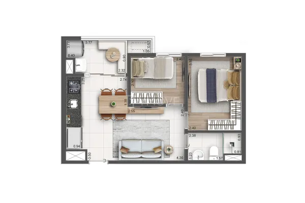 Apartamento à venda com 1 quarto no Vila Esperança, São Paulo — foto 14